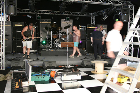 Stage Construction The Drifters